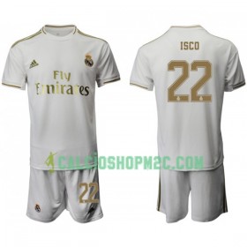 Real Madrid ISCO 22 Bambino Maglia Prima 2019/2020 Manica Corta (+ Pantaloncini)